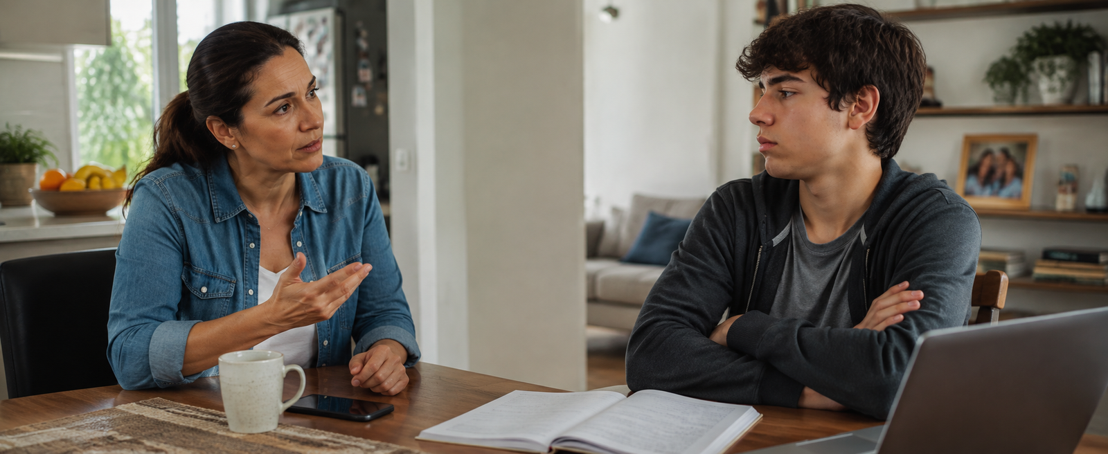 Meu filho adolescente ultrapassa meus limites e eu não sei como fazê-los valer